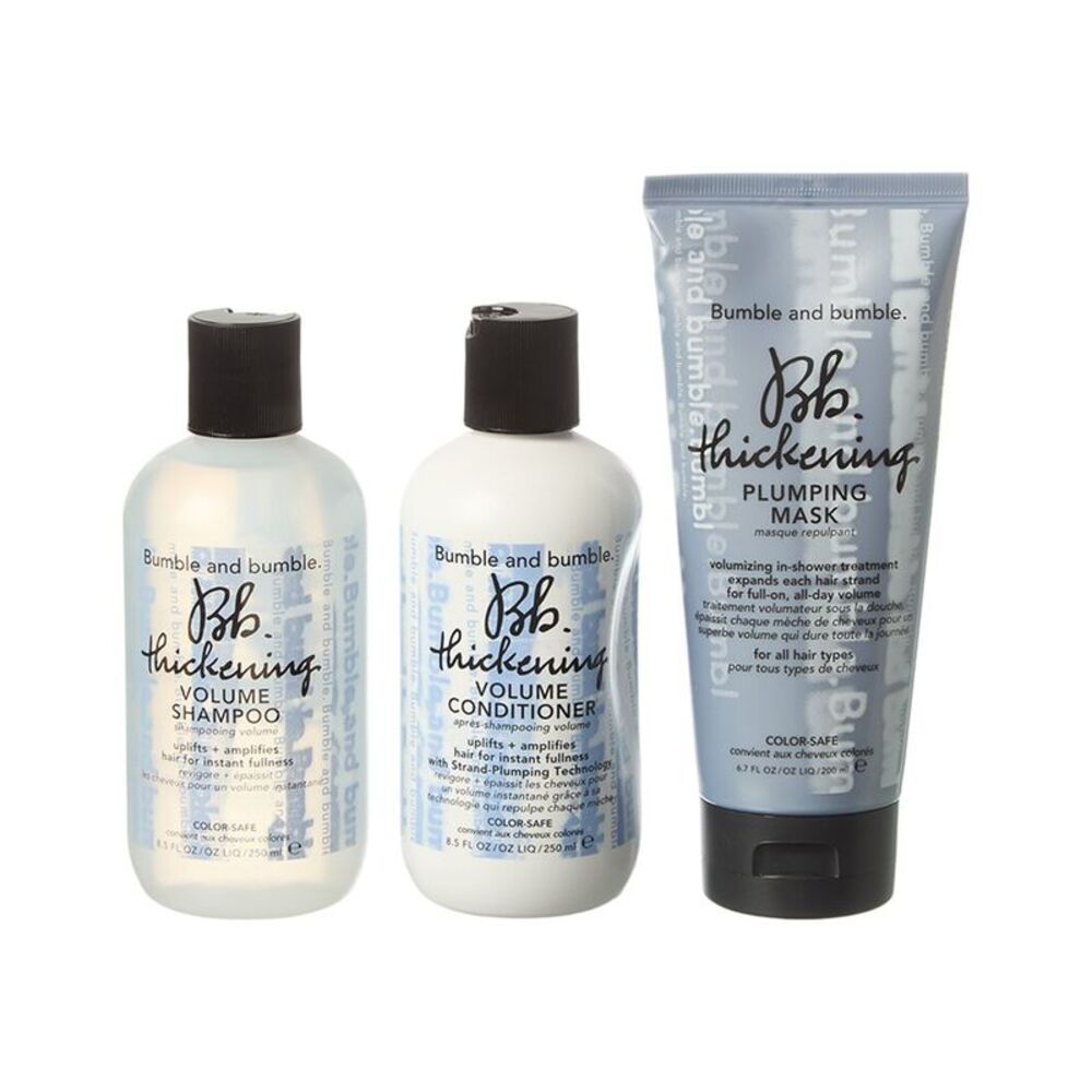Bumble And Bumble. 3Pc Thick Volume Shampoo & Conditioner & Mask